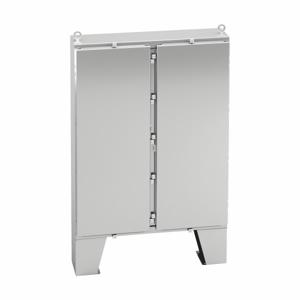COOPER B-LINE 624810-4XSFD Ground Mounted Panel Enclosure, 10 x 48 x 62 Inch Size, 304SS | CH7CCE