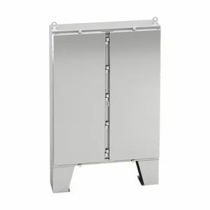 COOPER B-LINE 746012-4XSS6FD Ground Mounted Panel Enclosure, 12 x 60 x 74 Inch Size, 316SS | CH7CNZ