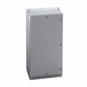 COOPER B-LINE 722418-4FSQT Ground Mounted Panel Enclosure, 18 x 24 x 72 Inch Size, Carbon Steel | CH7CJY