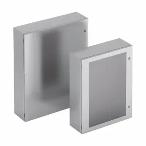 COOPER B-LINE 903636-4XFFS Ground Mounted Panel Enclosure, 36 x 36 x 90 Inch Size, Fiberglass | CH7CXK