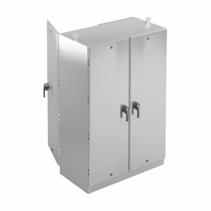 COOPER B-LINE 724824-4XSFSDDA3PT Ground Mounted Panel Enclosure, 24 x 48 x 72 Inch Size, 304SS | CH7CMF