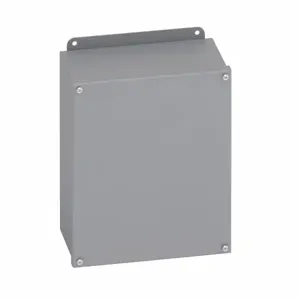 COOPER B-LINE 884-12SC JIC Panel Enclosure, 4 x 8 x 8 Inch Size, Screw Cover, Carbon Steel | CH7CUN