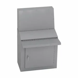 COOPER B-LINE AC-1424B Console Enclosure, 50 x 23 x 36 Inch Size, Hinged cover, Carbon Steel | CH7CYM