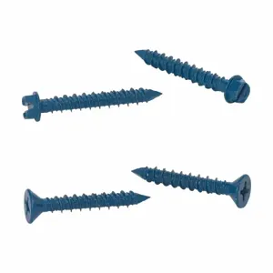 COOPER B-LINE ACS-18-175H Hex Head Concrete Screw, 3?16 x 1-3?4 Inch Size | CH7DAC