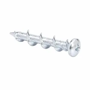 COOPER B-LINE AWS-PH Wall Screw, Pan Head, Carbon Steel, 3/16 x 1-1/4 Inch Size | CH7WLM