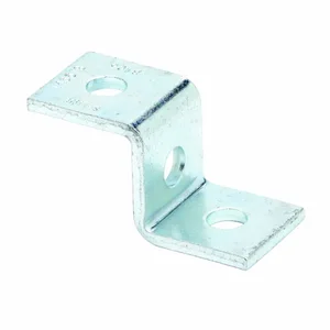 COOPER B-LINE B105AL Z Support, Three Holes, 1.62 x 3.5 x 1.62 Inch Size, Aluminium | CH7DHR