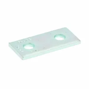 COOPER B-LINE B129SS4 Splice Plate, Two Holes, 0.23 x 3.5 x 1.62 Inch Size, 304SS | CH7WLW