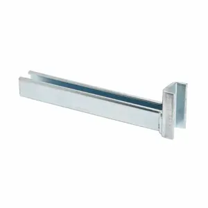 COOPER B-LINE B198-12HDG Channel Clevis Bracket, Upward Opening, 3.5 x 12 x 1.62 Inch Size, Steel, HDG | CH7LFB