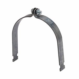 COOPER B-LINE B2021PAZN Conduit Pipe Clamp, 0.12 x 11.188 x 1.25 Inch Size, Steel, Electro Plated Zinc | CH7WRZ