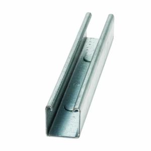 COOPER B-LINE B22KO6-120HDG Strut Channel, 1.62 x 120 x 1.62 Inch Size, Steel, Hot Dipped Galvanized | CH7MDR