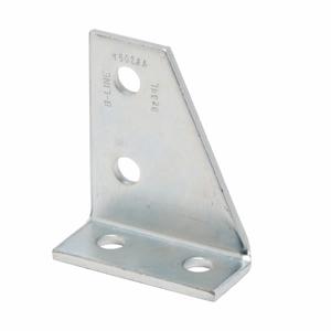 COOPER B-LINE B234RGRN Gussetted Corner Angle, 90 Deg., Right Hand, 4.2 x 3.5 x 1.62 Inch Size, Steel | CH7MHT