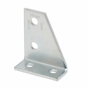 COOPER B-LINE B234RHDG Gussetted Corner Angle, 90 Deg., Right Hand, 4.2 x 3.5 x 1.62 Inch Size, Steel | CH7MHU