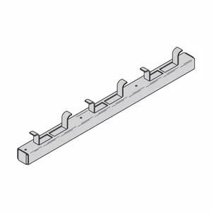 COOPER B-LINE B32I-240HDG Strut Concrete Insert, 2.8 x 240 x 1.6 Inch Size, Steel, Hot Dipped Galvanized | CH7DYB