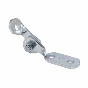 COOPER B-LINE B335-1GRN Adjustable Hinge, Two Holes, 4.6875 x 4.6875 x 1.625 Inch Size, Steel | CH7DZE