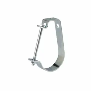 COOPER B-LINE B3690-2 1/2 ZN J Hanger, Type 5, 1.25 x 5.974 x 4.131 Inch Size, Steel, Zinc Chromate Finish | CH7EAK