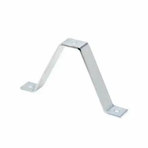 COOPER B-LINE B381ZN Wall Ladder Bracket, 2.37 x 7.62 x 1.62 Inch Size, Steel, Electro Plated Zinc | CH7NJD