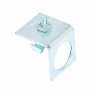 COOPER B-LINE B392-22-3/4ZN Connection End Cap, 1.62 x 1.62 x 1.62 Inch Size, Steel, Electro Plated Zinc | CH7ECD
