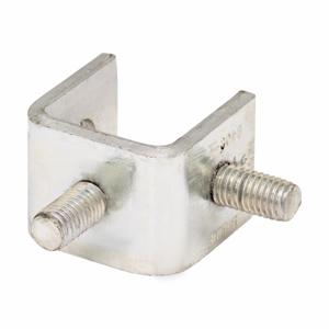 COOPER B-LINE B400-4ZN Two Stud Ring Connection, 1.68 x 1.68 x 1.65 Inch Size, Steel, Electro Plated Zinc | CH7NKA