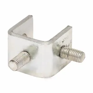 COOPER B-LINE B400-4ZN Two Stud Ring Connection, 1.68 x 1.68 x 1.65 Inch Size, Steel, Electro Plated Zinc | CH7NKA