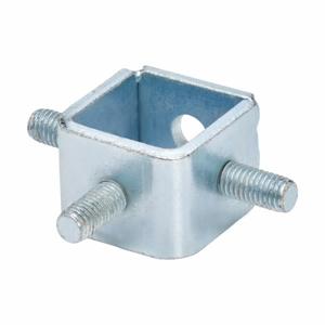 COOPER B-LINE B400ZN Three Stud Ring Connection, 2.37 x 1.68 x 1.62 Inch Size, Steel | CH7NKB