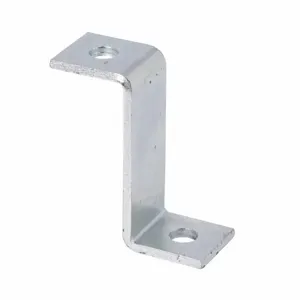 COOPER B-LINE B407-4GRN Z Support, Two Holes, 3.5 x 4 x 1.62 Inch Size, Steel | CH7ECM