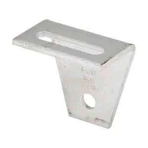 COOPER B-LINE B461ZN Adjustable Corner Angle, Two Holes, 3.5 x 3.5 x 1.62 Inch Size, Steel | CH7NUF