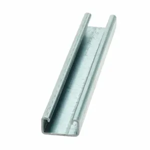 COOPER B-LINE B52-240 YZN Strut Channel, 0.81 x 240 x 1.62 Inch Size, Steel | CH7NWJ