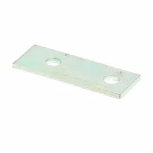 COOPER B-LINE B528GRN Splice Plate, Two Holes, 1.62 x 4.62 x 1.62 Inch Size, Steel | CH7XHM