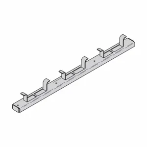 COOPER B-LINE B52I-120GLV Strut Concrete Insert, 2.53 x 120 x 1.6 Inch Size, Steel, Pre Galvanized | CH7EHD