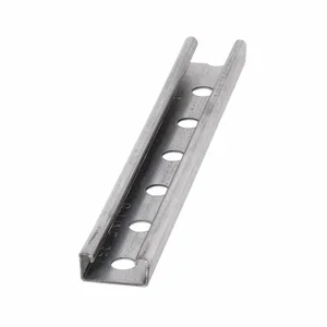 COOPER B-LINE B54H17/8-120HDG B54 Strut Channel, 0.81 x 120 x 1.62 Inch Size, Steel, Hot Dipped Galvanized | CH7NZE