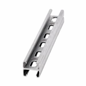 COOPER B-LINE B54SHA-120HDG Back To Back Welded Channel, 0.81 x 120 x 1.62 Inch Size, Steel | CH7PAP