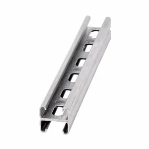 COOPER B-LINE B54SHA-120HDG Back To Back Welded Channel, 0.81 x 120 x 1.62 Inch Size, Steel | CH7PAP