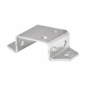COOPER B-LINE B581ZN U Support, Eight Holes, 1.62 x 7.06 x 1.62 Inch Size, Steel, Electro Plated Zinc | CH7EHW