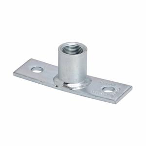 COOPER B-LINE B587-1ZN Pipe Coupling Fitting, 2.68 x 5.37 x 1.62 Inch Size, Steel, Electro Plated Zinc | CH7XJB