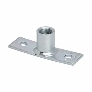 COOPER B-LINE B587-1/2ZN Pipe Coupling Fitting, 2.68 x 5.37 x 1.62 Inch Size, Steel, Electro Plated Zinc | CH7XJA