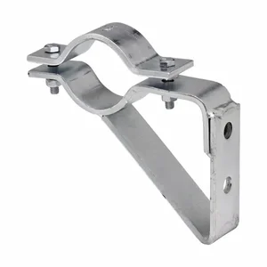 COOPER B-LINE B591-6ZN Pipe Bracket Saddle/Clamp, 8.75 x 13.18 x 1.62 Inch Size, Steel | CH7PCB