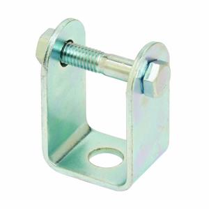 COOPER B-LINE B593ZN Clevis Swivel, 3/8-16 Inch Thread Size, 3/8 Inch Screw Size, Electro Plated Zinc | CH7EJE
