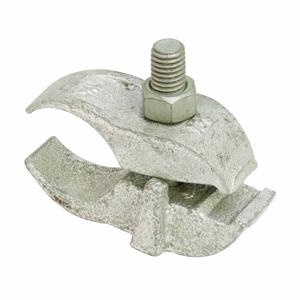 COOPER B-LINE B670-1/2HDG Parallel Pipe Clamp, Malleable Iron, 1/2 Inch Size, Hot Dipped Galvanized | CH7XKC