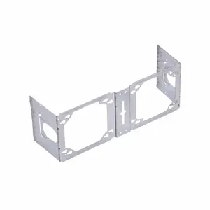 COOPER B-LINE BB4-23D Support Bracket, 1 x 1 x 1 Inch Size, 3.63/2.5 Inch Stud, Pre Galvanized | CH6TVN