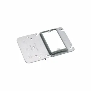 COOPER B-LINE BB40-08 Mounting Bracket, 1 x 1 x 1 Inch Size, 0.5 Inch Raise, Single Gang, Pre Galvanized | CH6TVJ