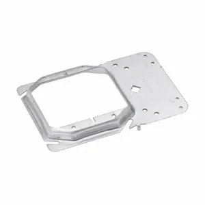 COOPER B-LINE BB45-12 Mounting Bracket, 1 x 1 x 1 Inch Size, 0.75 Inch Raise, Double Gang, Pre Galvanized | CH6TVU