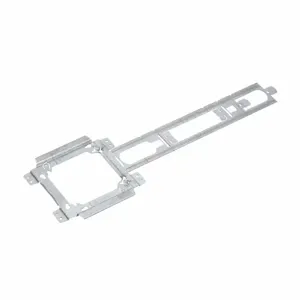 COOPER B-LINE BB70 Support Bracket, 1 x 1 x 1 Inch Size, 2.5 To 4 Inch Stud, Pre Galvanized | CH6TVX