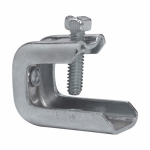 COOPER B-LINE BC442-6 Beam Fastener, 0.75 Inch Mount Size, 0.38 To 16 Inch Rod Size, 200 lbs. Load Capacity | CH7ETE