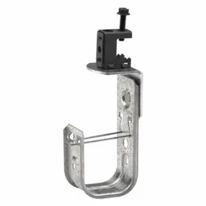 COOPER B-LINE BCH21-C2 J-Hook, 1 1/4 Inch Size Max. undle Dia, 30 lb Max. Load Capacity, Galvanized Steel, eam | CN9RDP 4RHN2