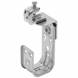 COOPER B-LINE BCH32-C442 J-Hook, 2 Inch Max. Bundle Dia, 30 lb Max. Load Capacity, Gallonvanized Steel, Silver | CR2LXM 4RHP1