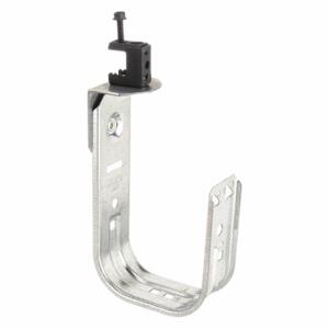 COOPER B-LINE BCH64-C2 J-Hook, 4 Inch Size Max. undle Dia, 30 lb Max. Load Capacity, Galvanized Steel, Silver | CN9RDY 4RHR2