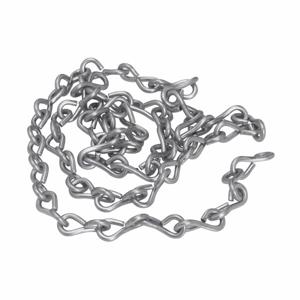 COOPER B-LINE BH9-10 Chain With S Hook, 10 Inch Length | CH7EQL