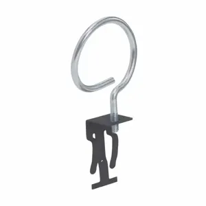 COOPER B-LINE BR-32-4T-A6 Bridle Ring Assembly, Steel, 2 Inch Size, Black | CH7FUR