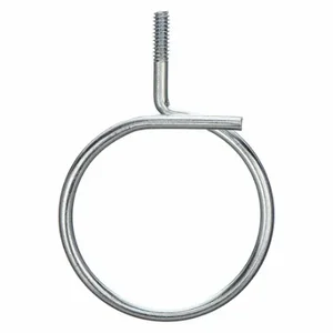 COOPER B-LINE BR-32-T Ridle Ring, Steel, Zinc Plated, 2 Inch Trade Size/Wire Range, #10-24 Thread Size | CN9REZ 4RJA8