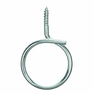 COOPER B-LINE BR-32-4W Ridle Ring, Steel, Zinc Plated, 2 Inch Trade Size/Wire Range, 1/4 Inch Size Thread Size | CN9RFD 4RJA7